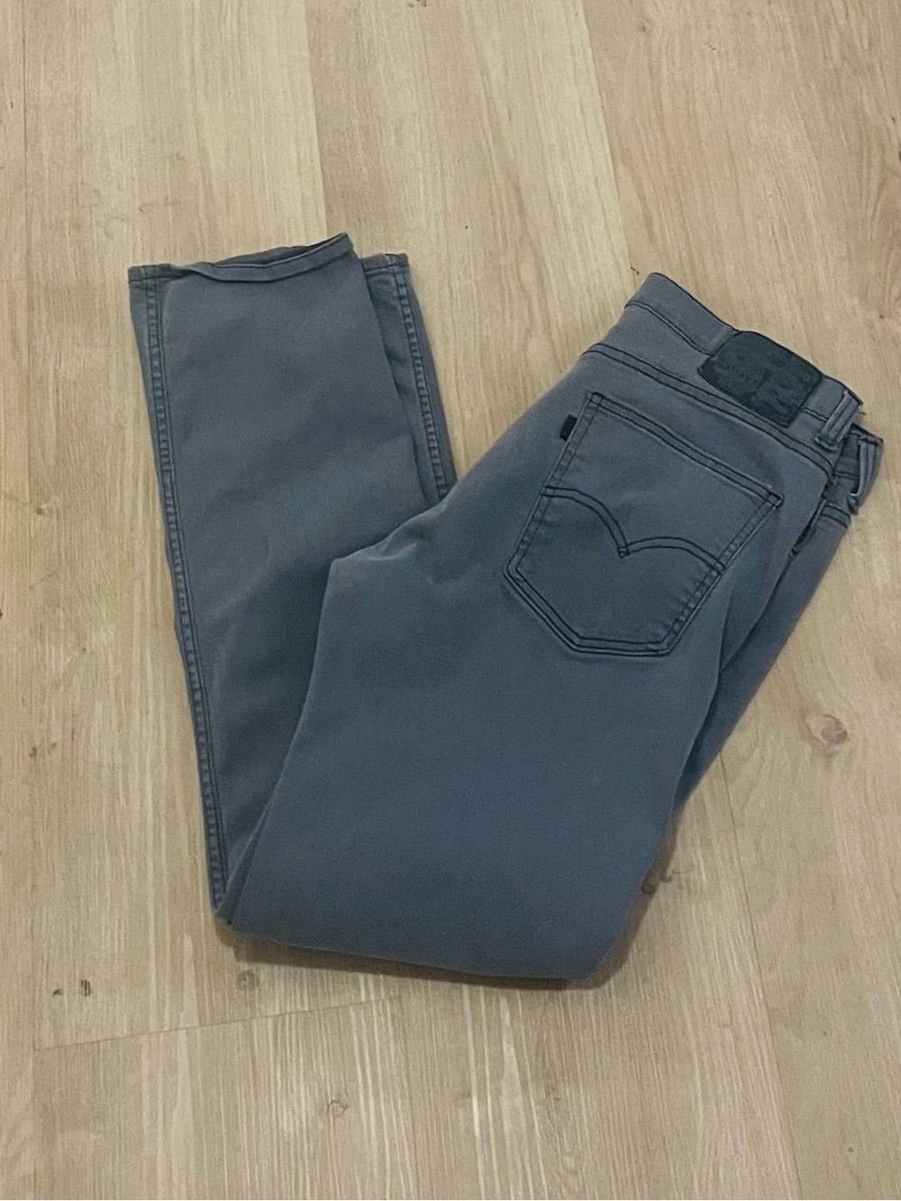 Levi's Men's Slim Jeans in Slate Gray 34x34